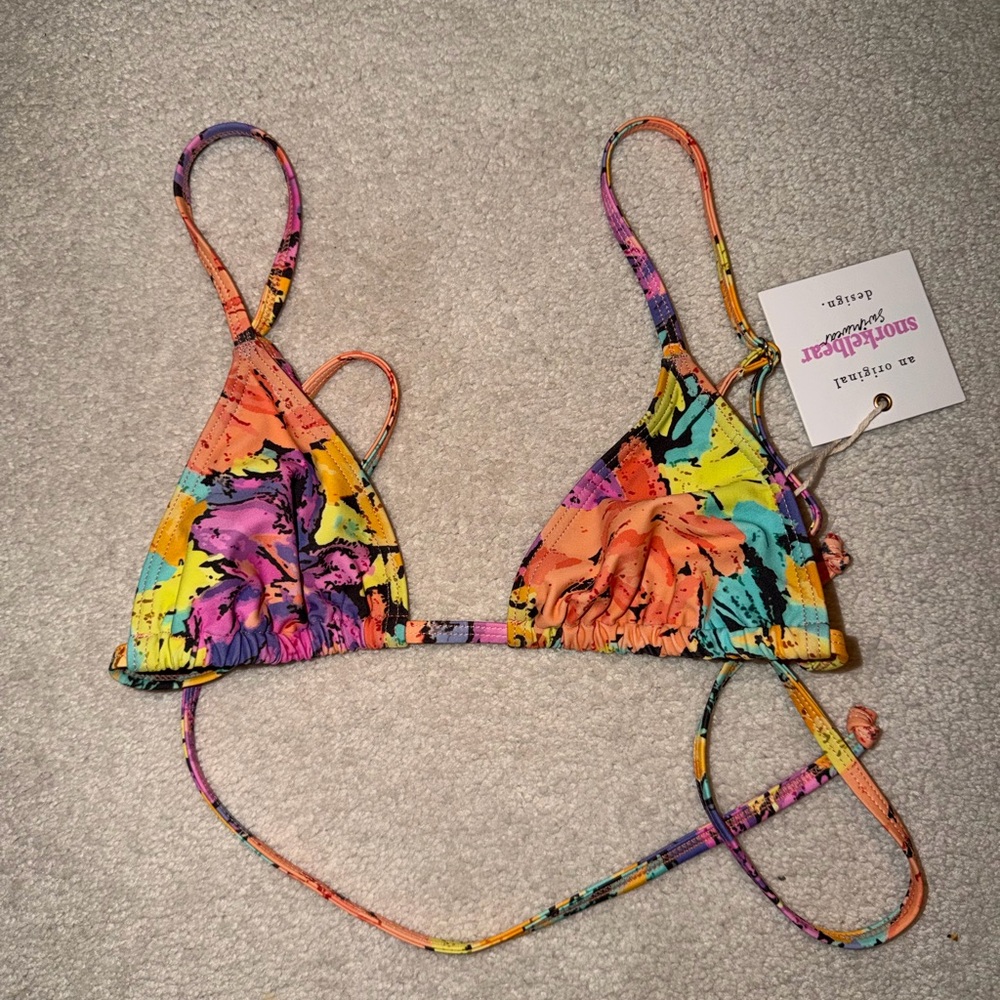 SNRKLBR Vice Triangle bikini top